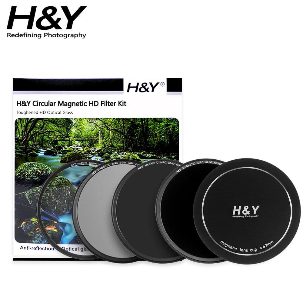 H&amp;Y 마그네틱 HD MRC IR ND 필터 키트 67mm