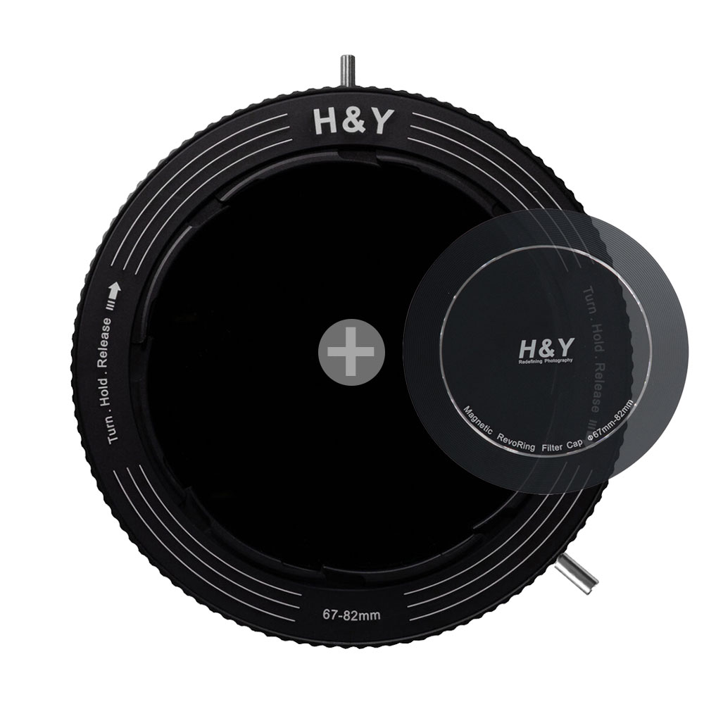 H&amp;Y REVORING 레보링 ND3-1000CPL 67-82mm 가변필터 + 레보링 렌즈캡