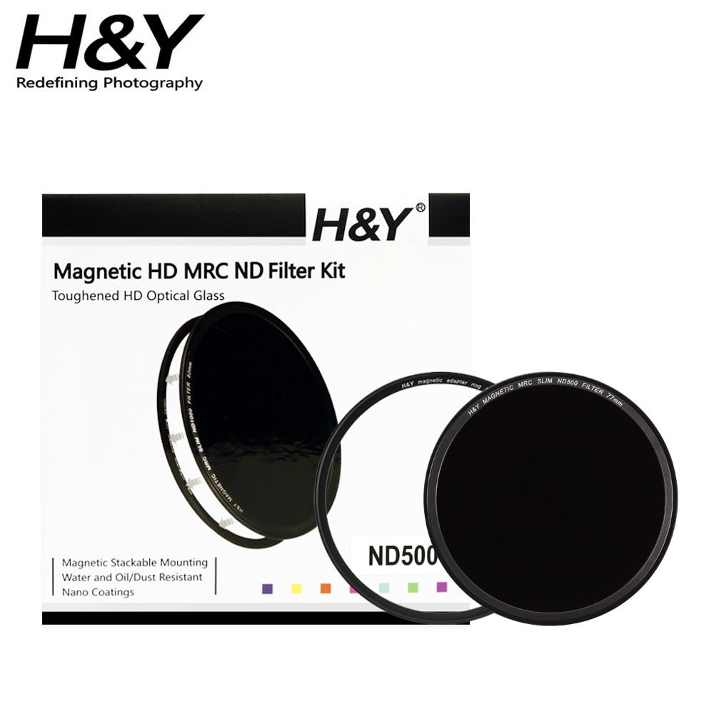 H&amp;Y HD MRC IR ND500 67mm 마그네틱 렌즈필터